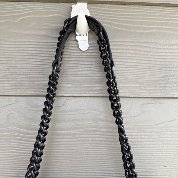 Kurt Geiger Black Quilted Crossbody Bag - Picture 4 of 10